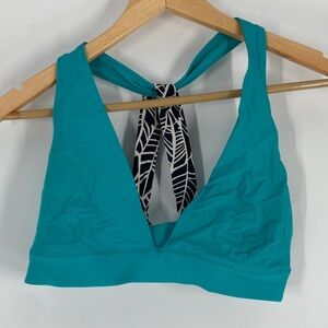 Lululemon Blue Sports Bra Size S Gently Used
